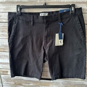 🖤 NWT Rockport Motion Shorts 34 Black 9” Inseam Stretch Comfort Casual